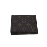 LOUIS VUITTON 2018 "ARIANE" MONOGRAM TRI-FOLD LUXE WALLET BROWN/PINK