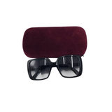 GUCCI GG0632S SQUARE LUXE SUNGLASSES BLACK