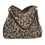 COACH RET$398 ANIMAL SHOULDER BAG HANDBAG CREAM BROWN