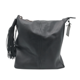 NWT$378 "COOPER" LEATHER BACKPACK BLACK