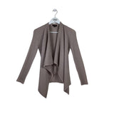 OPEN LONG SLEEVE DESIGNER CARDIGAN CREAM SMALL