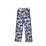 CARBON38 RET$168 TRACK PANT PANT NAVY WHITE SMALL