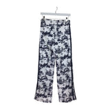 CARBON38 RET$168 TRACK PANT PANT NAVY WHITE SMALL