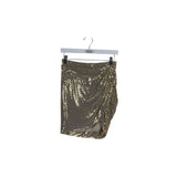 ASTR SEQUIN MINI SKIRT GOLD SMALL