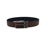 FERRAGAMO RET$550 BELT MEN ACCESSORIES BROWN BLACK