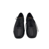 PILOTI LACE UP SNEAKERS SHOES BLACK 7.5