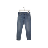 AYR RET$245 BARREL LEG DESIGNER JEANS BLUE 25