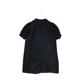 MOSCHINO PUFF SLEEVES DESIGNER DRESS BLACK SMALL