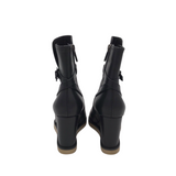 ANKLE WEDGE BOOTS BLACK 37