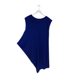 ISSEY MIYAKE NWT$545 SLEEVELESS MIDI DESIGNER DRESS BLUE 2