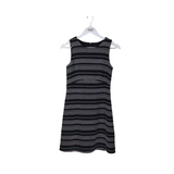 ANN TAYLOR NWT SLEEVELESS DRESS BLACK WHITE 4P