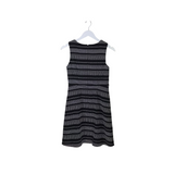 ANN TAYLOR NWT SLEEVELESS DRESS BLACK WHITE 4P
