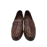 ALLEN EDMONDS RET$450 LEATHER LOAFERS MEN SHOE BROWN 12.5D