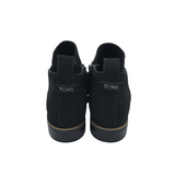 TOMS ANKLE BOOTIES SHOES BLACK 5.5