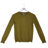 ANTONIO MELANI NWT LONG SLEEVE SWEATER MUSTARD SMALL