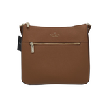 KATE SPADE NWT$329 PEBBLED LEATHER SWINGPACK HANDBAG BROWN