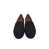 TORY BURCH SMOKING SLIPPERS SHOES BLACK 7