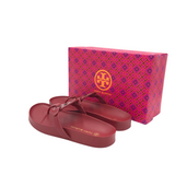 W/BOX SANDAL DESIGNER SHOES RED 7.5