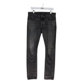 TOM FORD RET$930 BUTTON FLY SLIM LEG MEN JEANS MUSHROOM 32