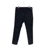 GUCCI SLIM LEG MEN PANT NAVY 48R