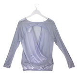 LULULEMON LONG SLEEVE TOP ACTIVEWEAR LILAC MEDIUM