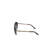 AQUASWISS W/CASE PILOT SUNGLASSES/READERS GOLDTONE