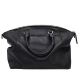 MICHAEL KORS LEATHER SHOULDER TOTE HANDBAG BLACK