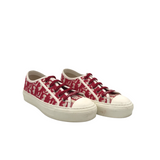 DIOR OBLIQUE WALK-N-DIOR SNEAKERS LUXE SHOES RED 36.5