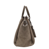 LOUIS VUITTON 2019 GALET MAHINA HAUMEA LUXE HANDBAG TAUPE