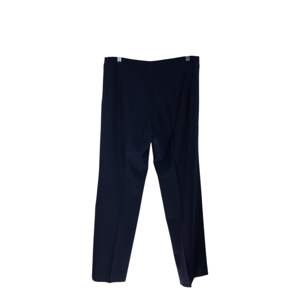 ARMANI COLLEZIONI STRAIGHT LEG DESIGNER PANT NAVY 8
