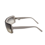 CHANEL OVERSIZE WRAP 5067 LUXE SUNGLASSES WHITE/GREY