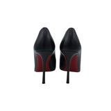 CHRISTIAN LOUBOUTIN "TOOT COUVERTE" BOOTIES PUMPS LUXE SHOES BLACK 39