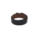 HERMES 925 "TOUAREG" REVESIBLE LEATHER LUXE MEN BELT BLACK/BROWN 105