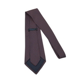RET$310 100% SILK NECKTIE MEN TIE ORANGE BLUE OS