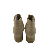 WEDGE BOOTIE BOOTS SAND 8