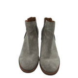 KORK-EASE HEELED SUEDE BOOTIE BOOTS GRAY 7M