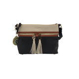 Spartina 449 NWT$149 SHOULDER HANDBAG BLACK CREAM