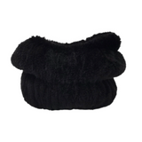 MINK TOTE HANDBAG BLACK