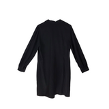 ELIE TAHARI LONG SLEEVE DESIGNER DRESS BLACK XLARGE