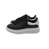 ALEXANDER McQUEEN OVERSIZE EMBOSSED LOGO SNEAKERS LUXE SHOES BLACK 40.5