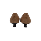 DONALD J PLINER RET $198 KITTEN HEEL SHOES TAN 11M