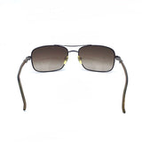 ROBERT MARC RECTANGLE 743-268 LUXE SUNGLASSES BLACK