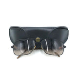 ROBERT MARC RECTANGLE 743-268 LUXE SUNGLASSES BLACK