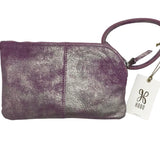 HOBO NWT$148 WRISTLET HANDBAG VIOLET METALLIC