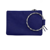 THACKER RET$108 WRISTLET HANDBAG PURPLE