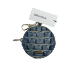 BRAHMIN COIN PURSE WOMEN'S ACCESSORIES BLUE