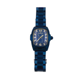 INVICTA STAINLESS QUARTZ WATCH BLUE