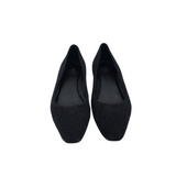 AQUATALIA GLITTER FLAT SHOES BLACK 9M