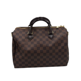 LOUIS VUITTON SPEEDY BANDOULIERE 30 LUXE HANDBAG DAMIER EBENE