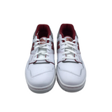 NEW BALANCE NWT$115 "550 BOSTON COLLEGE" LEATHER SNEAKER MEN SHOE WHITE RED 12